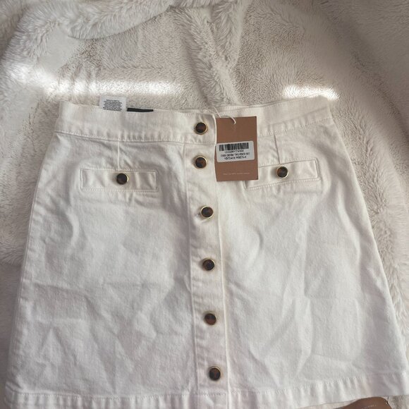 NWT! Cher Denim Two Piece Set Size 6 - Picture 7 of 8